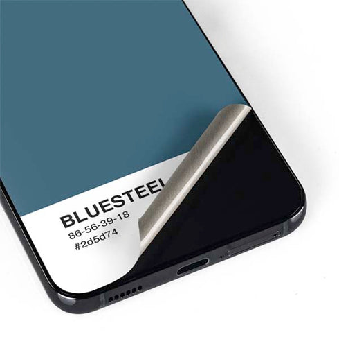 Bluesteel Color Palette Galaxy S22 Plus Skin